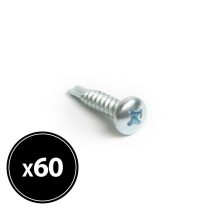   Önfúró laposfejű lemezcsavar - 4,2 x 19 mm - 60 db / csomag  04806
