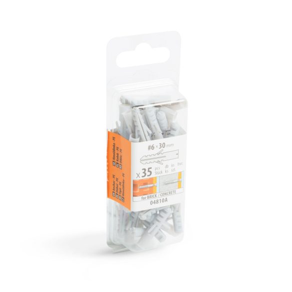Tipli - M6 x 30 mm - 35 db / csomag 04810A
