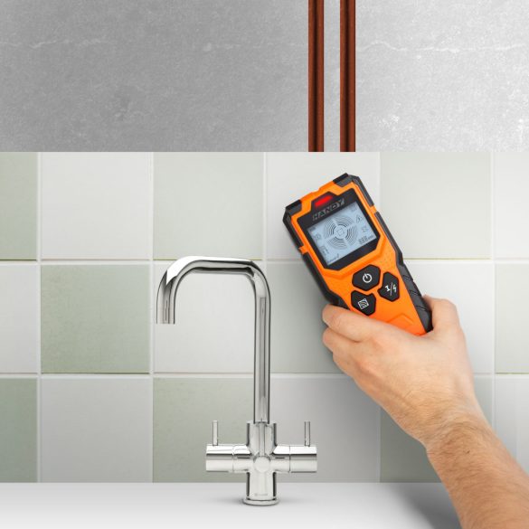 Digitális multifunkciós detektor - fém, fa, áram kereső műszer 10040