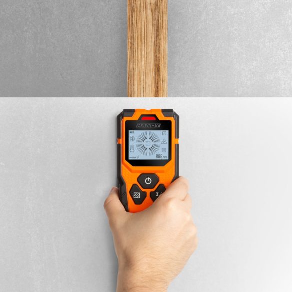 Digitális multifunkciós detektor - fém, fa, áram kereső műszer 10040