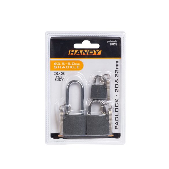 Lakat szett - 20 mm, 30 mm, 30 mm hosszított - 3 db / csomag 10492