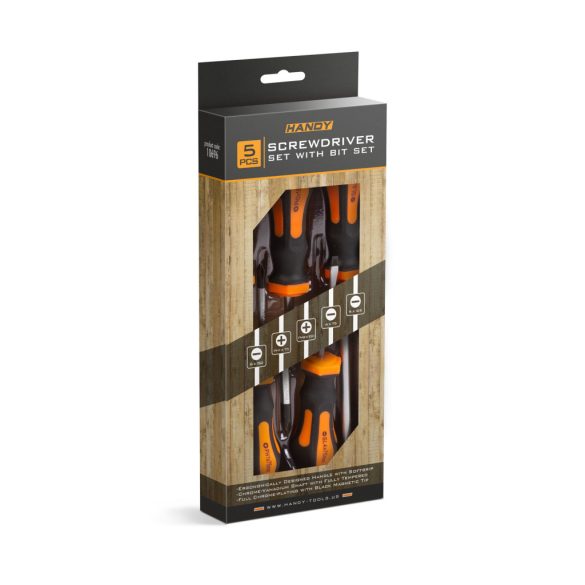 Csavarhúzó készlet - 5 részes 10696