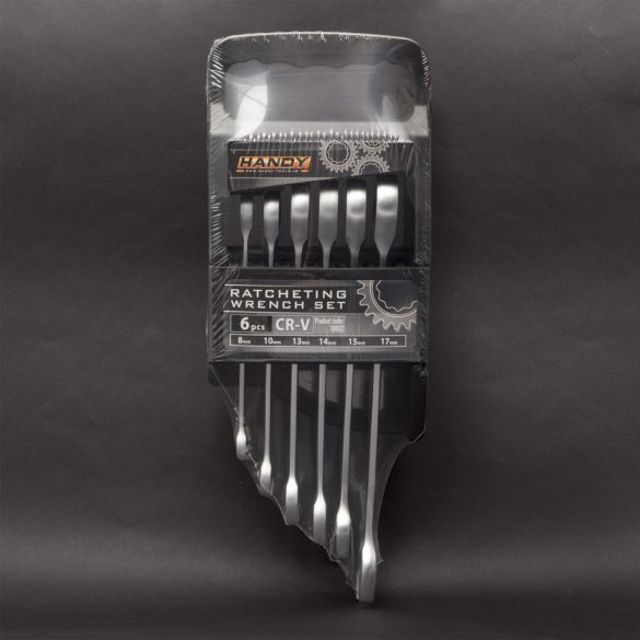 Handy csillagkulcs Racsniskulcs-készlet 6db-os 8,10,13,14,15,17 mm 10852