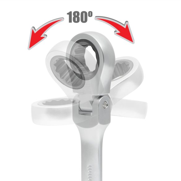 Handy csillagkulcs Racsniskulcs-készlet flexibilis fejjel 8db-os 8,10,13,14,15,17,19,21 mm 10870 