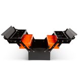 Fém szerszámosláda - szétnyitható - 430 x 210 x 200 mm  10948 