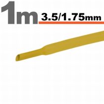 Zsugorcső Sárga - 3,5 / 1,75 mm