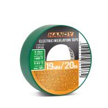 Szigetelőszalag 19 mm · 20 m Zöld 11097GR