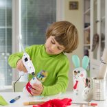 Ragasztópisztoly - 7 mm - kicsi, mintás - 220 - 240V - 15 W