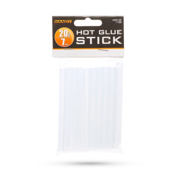 HANDY ragasztórúd 7 mm-es átlátszó 20db/csomag 11108A