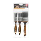 Festőecset szett, műanyag - 3 db - 1" / 1,5" / 2" 11191A