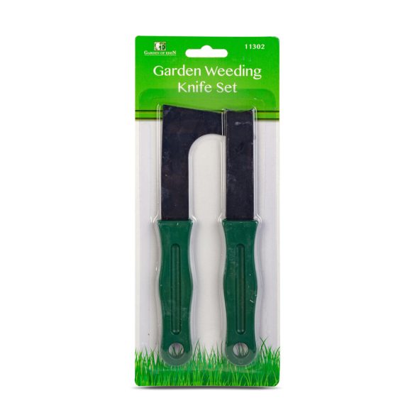 Kerti gyomkiszedő kés készlet - 20 cm - 2 db / csomag