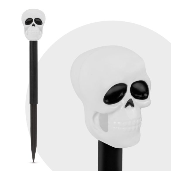 Led-es szolár lámpa - halloween - koponya 11374F