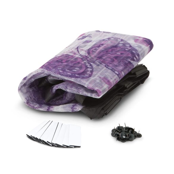 Szúnyogháló függöny ajtóra mágneses 100 x 210 cm Lila pillangós,11398G