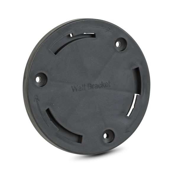 LED-es leszúrható / fali szolár lámpa - kör alakú - SMD LED - hidegfehér - 12 cm