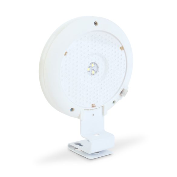 Szolár ereszcsatorna fény - 3 hidegfehér SMD LED - fehér - 11 x 2,6 cm