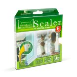 Öntapadós ajtó- ablakszigetelő "P" profil - 6 m fehér 9 mm, 11597WH