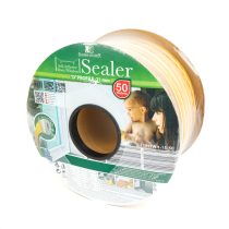   Öntapadós ajtó- ablakszigetelő "D" profil - 50 m fekete 15 mm