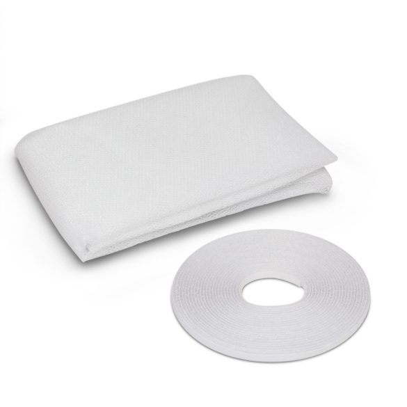 100X100 cm-es rovarháló szúnyogháló fehér ablakra 11600WH