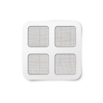   Szúnyogháló javítófolt - 10 x 10 cm - szürke - 4 db / csomag