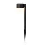 Leszúrható szolár lámpa - 1 LED - fekete - 31,5 x 7 x 9,5 cm