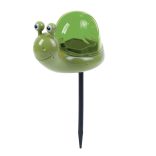 Leszúrható szolár - teknős, flamingó, csiga - fehér LED - 10 x 6 x 15 cm