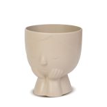 Dekorációs kaspó - arc - 9 x 10 cm - 5 féle