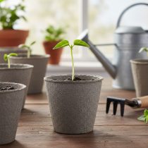   Palántanevelő cserép - Ø8 cm - kerek, papír - 10 db / csomag