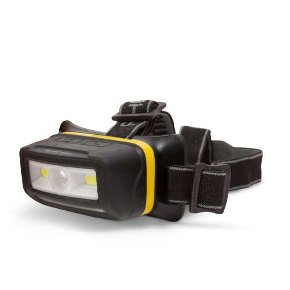 Fejlámpa Li-ion akkumulátorral mozgásérzékelővel 4 db COB LED-del 18609