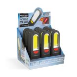 Mágneses steklámpa COB + SMD LED-del, akasztóval - vészjelzővel 18614