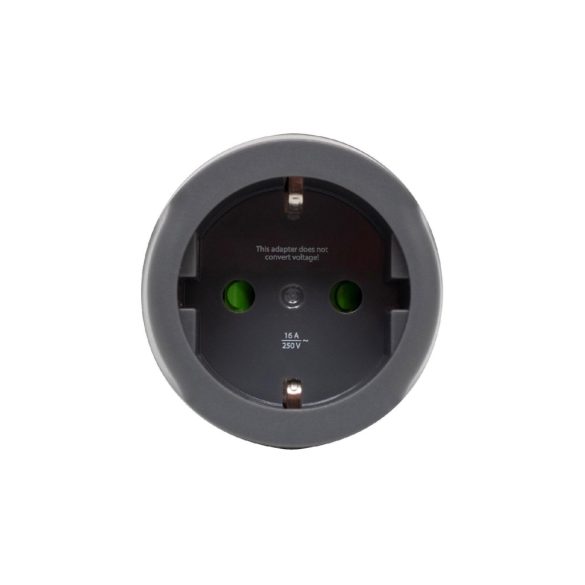 Q2POWER 1.200100-TH utazóadapter, Europe to UK, bemeneti feszültség: 100-250 V, 7 A, teljesítmény:100V-700W/250V-1750W