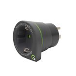 Q2POWER 1.200110-TH utazóadapter  Europe to USA”, bemeneti feszültség: 100-250 V, teljesítmény: 100 V - 1500 W / 250 V - 3750 W"
