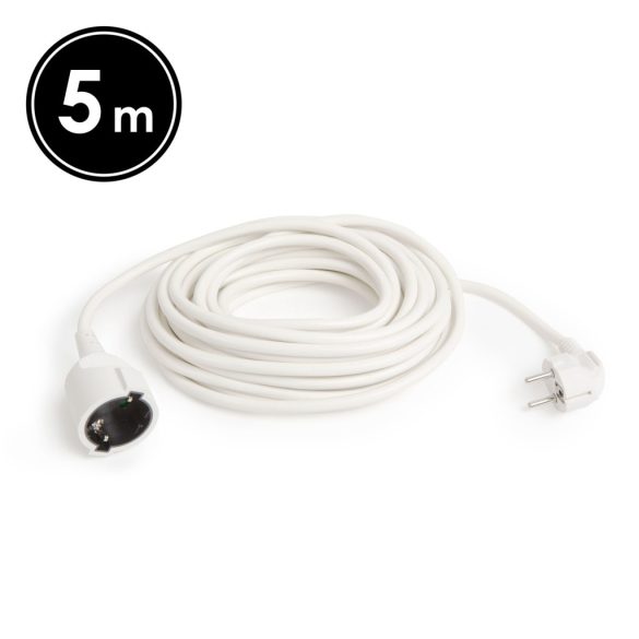 Hálózati lengő hosszabbító 3 x 1,5 mm² 5 m 20503WH