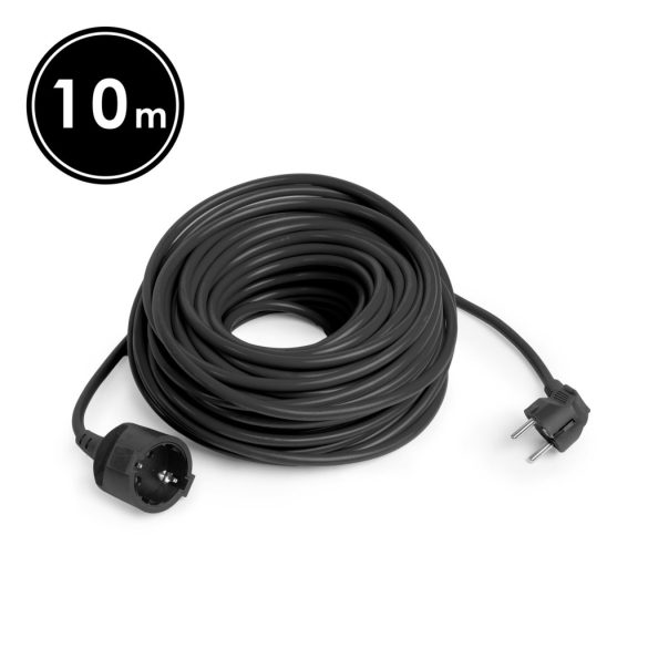 Hálózati lengő hosszabbító 3 x 1,5 mm² 10 m  20504BK