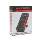 Multiméter MAXWELL Digitális kábel teszterrel 25331