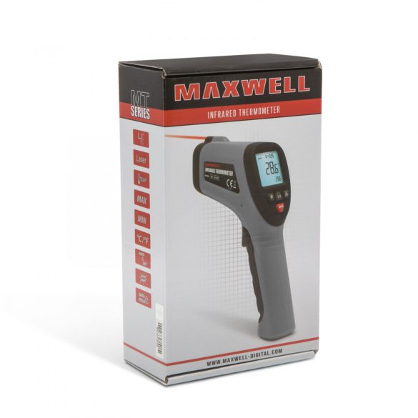 Maxwell digitális infrared hőmérő infrahőmérő mérőszondával 25911