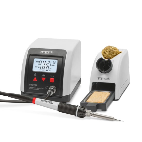 FAHRENHEIT Digitális forrasztóállomás 230V • 60W 160 - 480°C 28013