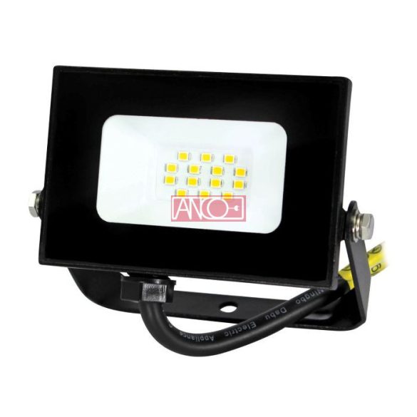 LED reflektor  10 W, 800 lm, fekete