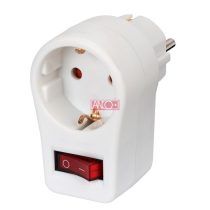 Köztes dugalj kapcsolóval 