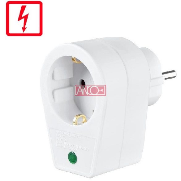 Túlfeszültség védett hálózati aljzat