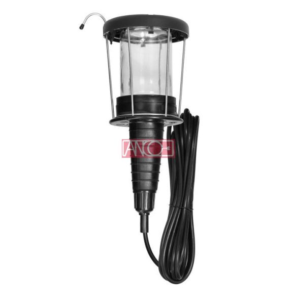 Munkalámpa fémkosaras 60W