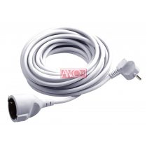   Lengő hosszabbitó 10m, fehér  H05VV-F 3x1.5 mm² kábellel