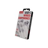 Maxell 348532 XC-1 USB-C fülhallgató, USB-C, 95 dB, 32 Ohm, beépített mikrofon, fehér