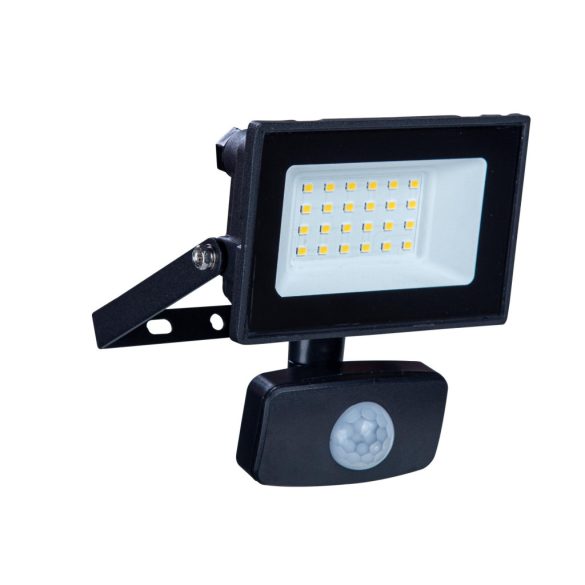 GAO 48987 falra szerelhető LED fényvető, 20 W, 2200 lumen, mozgásérzékelő, kül- és beltéri kivitel