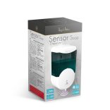 Szenzoros szappanadagoló - 600 ml - fali - elemes - füst színű 51120B