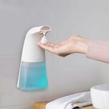 Automata habszappan adagoló - 250 ml - álló / falra akasztható - USB + elemes 51123A