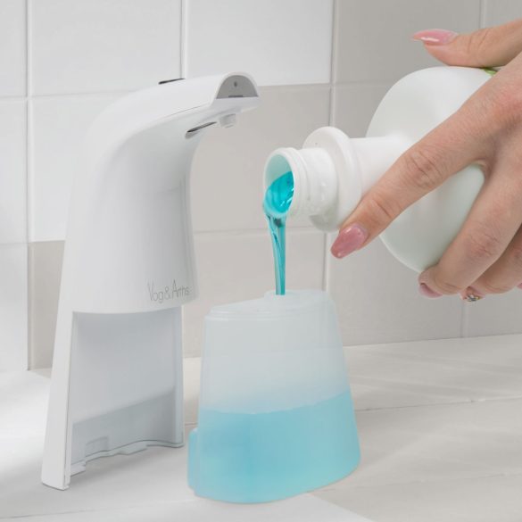 Automata habszappan adagoló - 250 ml - álló / falra akasztható - USB + elemes 51123A