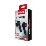 Maxell BT Dynamic+TWS fülhallgató - fekete