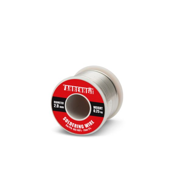 Forrasztó ón Ø 2 mm • 0,25 kg