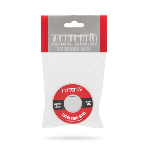 Forrasztó ón Ø 1,5 mm • 20 g 55134