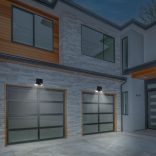 Mozgásérzékelős szolár reflektor - forgatható fejjel - 2 COB LED 55283